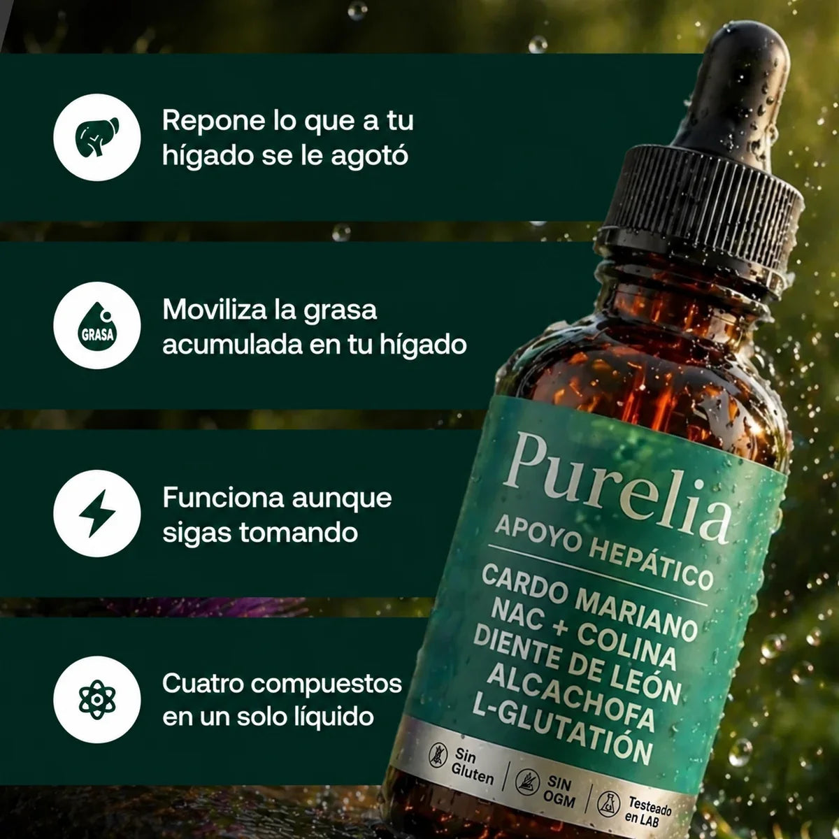 Frasco de Purelia